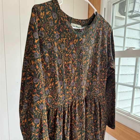 L.L.Bean Vintage WOMENS DRESS size M - Picture 8 of 13
